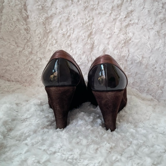 COACH NWT WEDGE HEELS Kerryann style - Picture 8 of 13